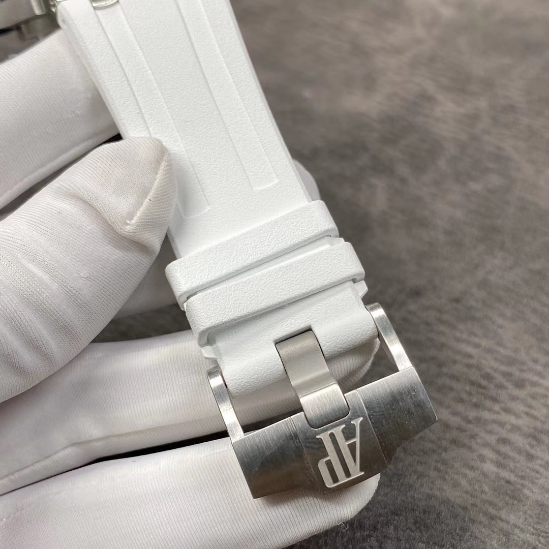 Audemars Piguet Royal Oak White Dial 42 mm Watch – IW-2202 - Image 10