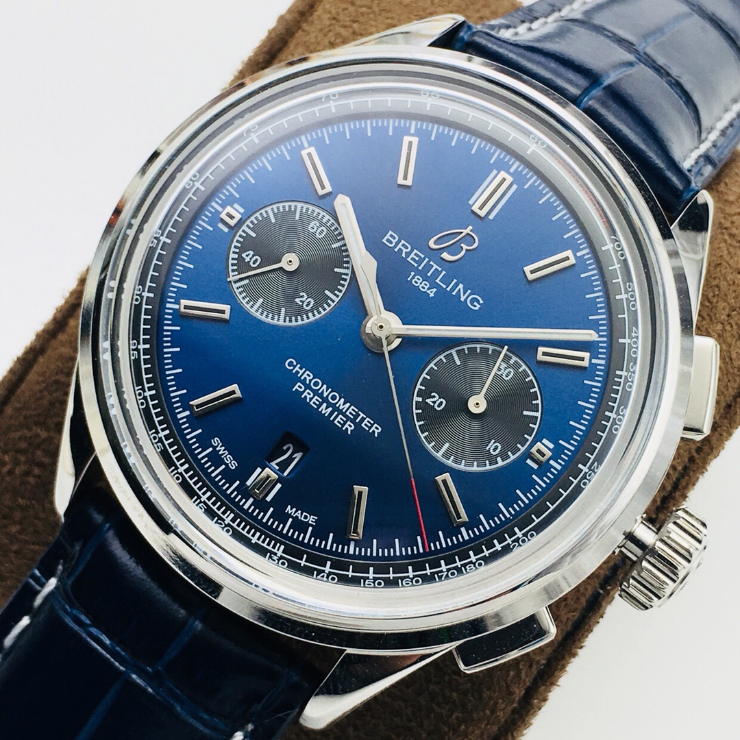 Classic Chronograph 42 mm Watch – IW-2198 - Image 3