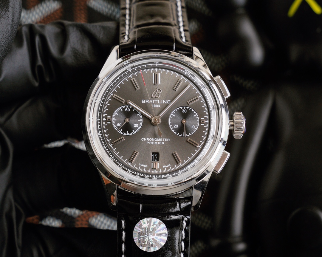 Breitling Classic Chronograph 42 mm Watch – IW-2195 - Image 8