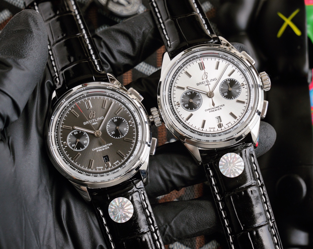 Breitling Classic Chronograph 42 mm Watch – IW-2195 - Image 9
