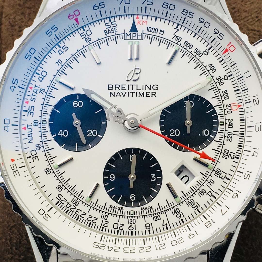 Classic Chronograph 43 mm Watch – IW-0665 - Image 4