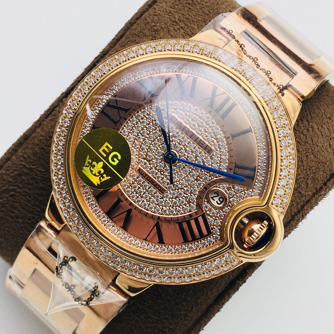 Ballon Bleu Diamond-Set 42 mm Watch – IW-1825 - Image 3