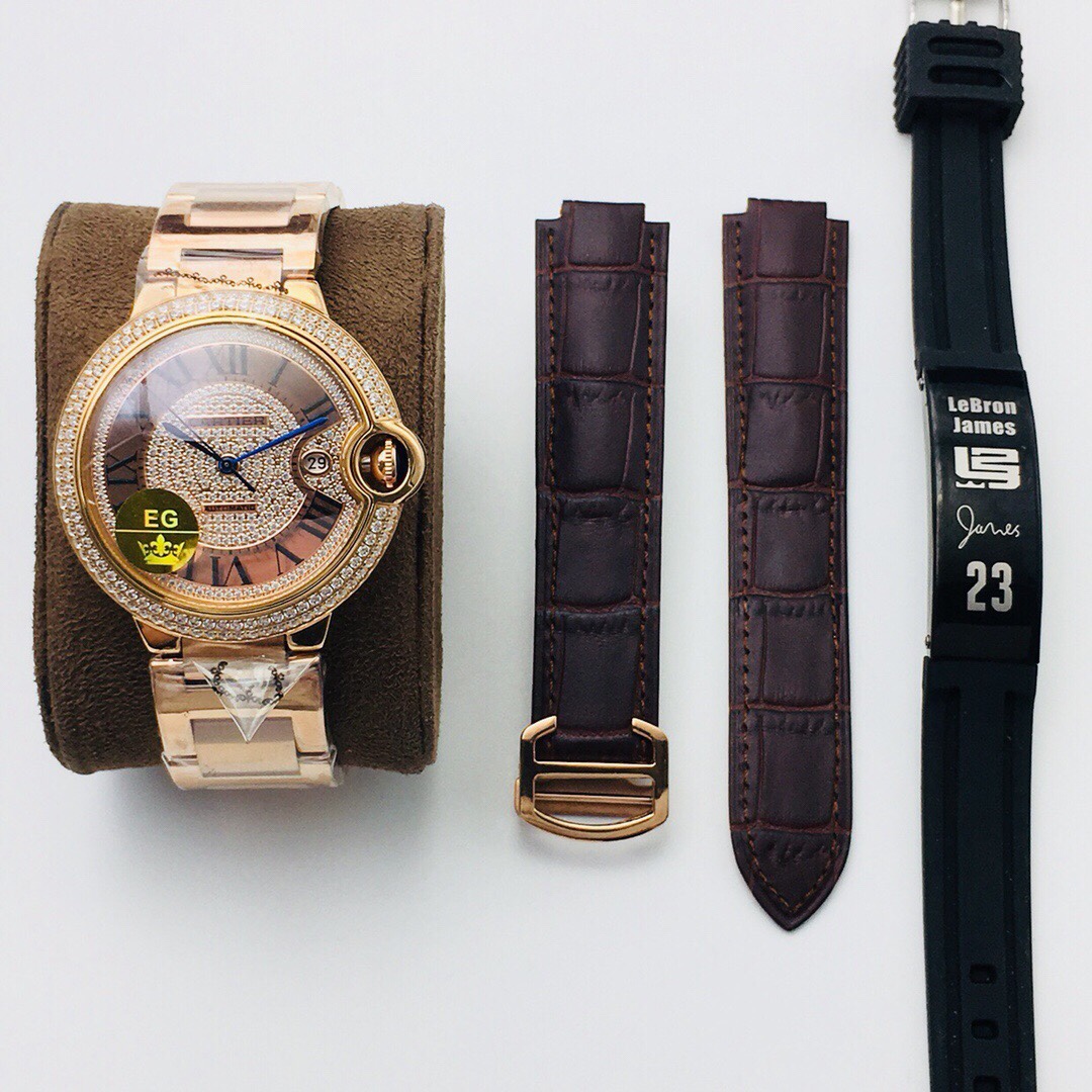 Ballon Bleu Diamond-Set 42 mm Watch – IW-1825