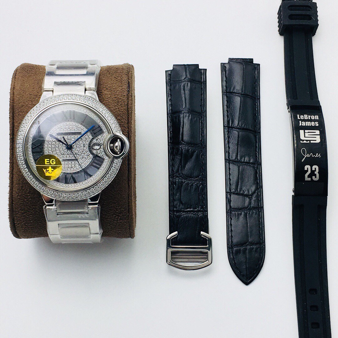 Ballon Bleu Diamond-Set 42 mm Watch – IW-1826