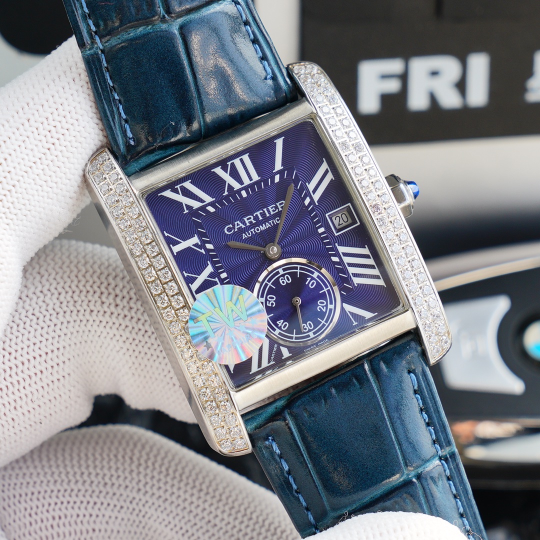 Cartier Tank 34 mm Watch – IW-1908 - Image 2