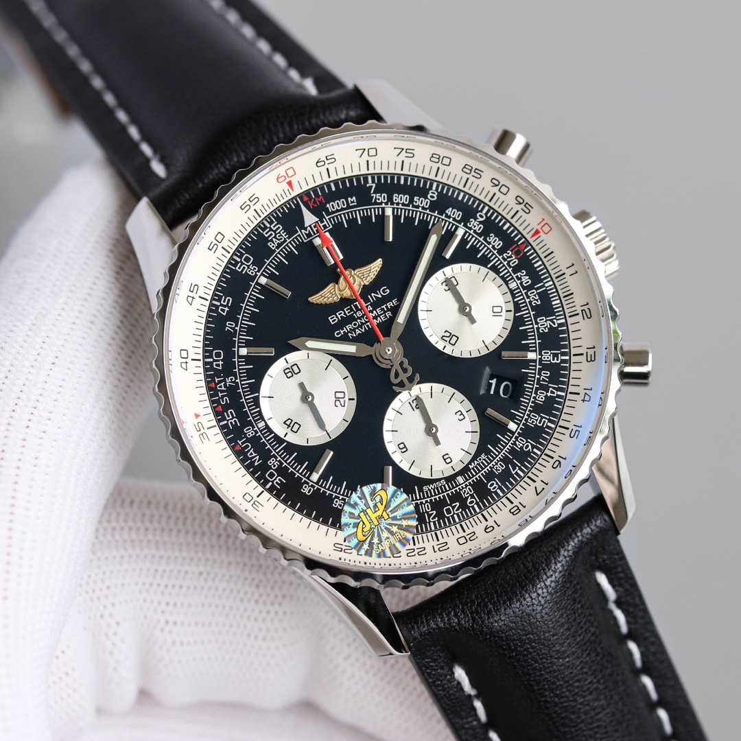 Breitling Classic Chronograph 43 mm Watch – IW-0697 - Image 5