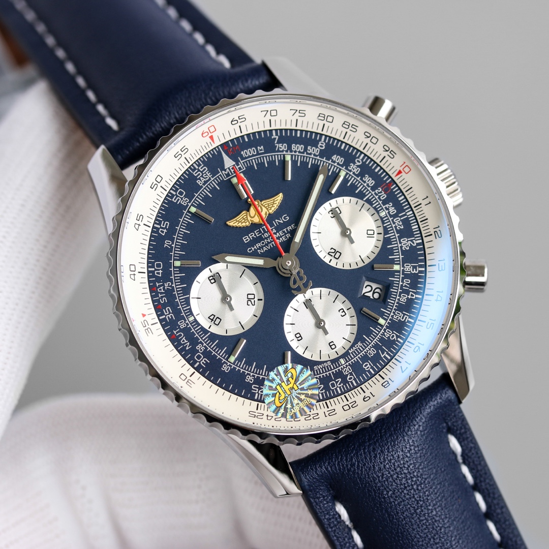 Breitling Classic Chronograph 43 mm Watch – IW-0697 - Image 4