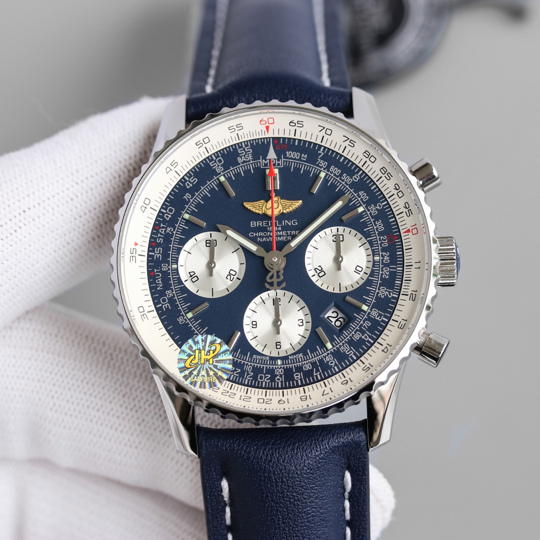 Breitling Classic Chronograph 43 mm Watch – IW-0697 - Image 2