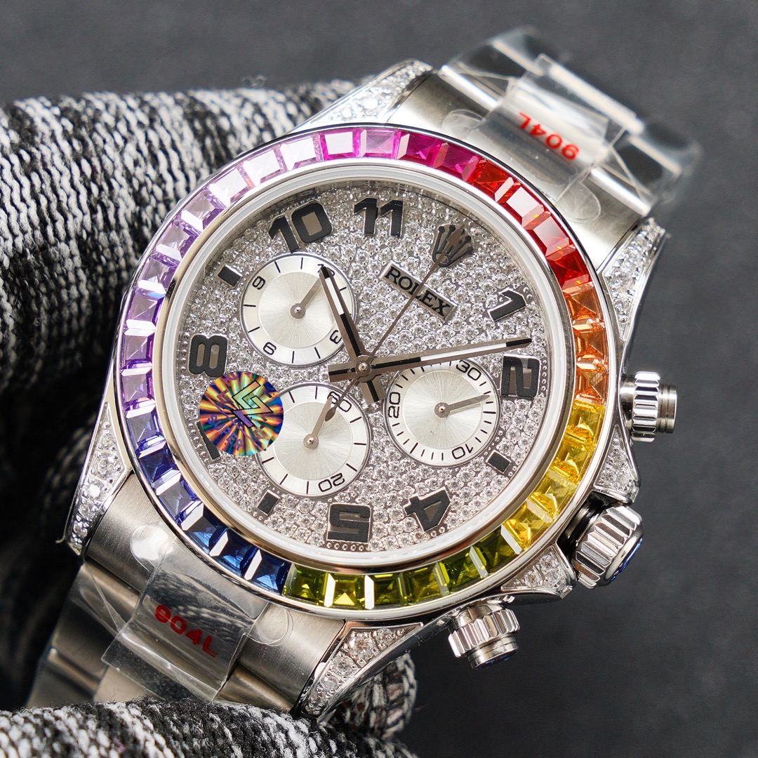 Rolex Daytona Diamond-Set Watch – IW-0190 - Image 2