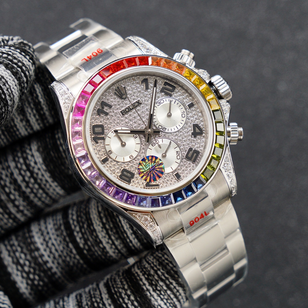 Rolex Daytona Diamond-Set Watch – IW-0190 - Image 6