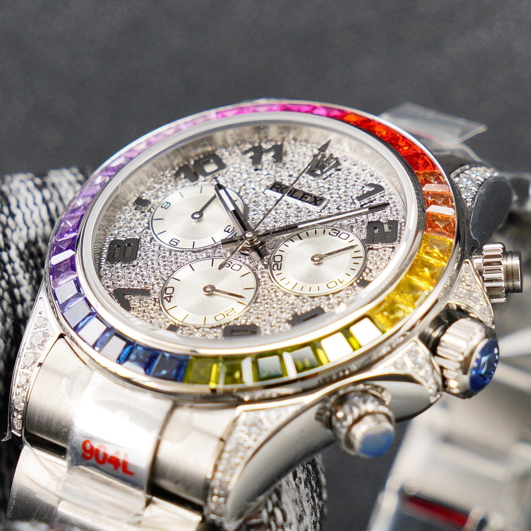 Rolex Daytona Diamond-Set Watch – IW-0190 - Image 3