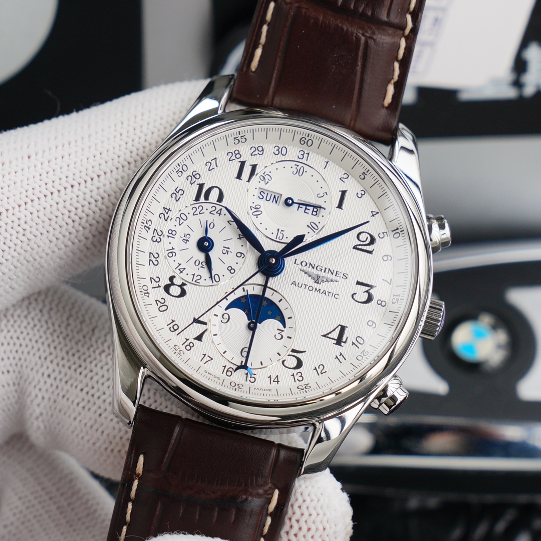 Longines Classic Moonphase 40 mm Watch – IW-0812 - Image 6