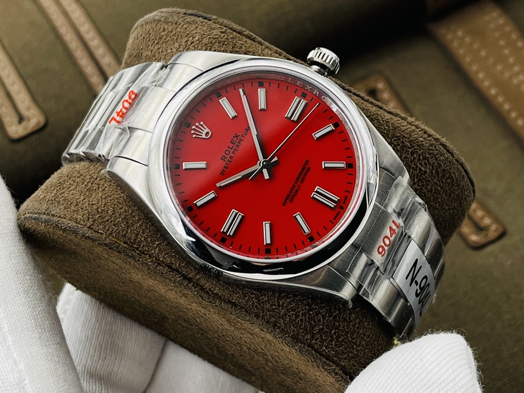 Rolex Oyster Perpetual Ice Blue Luminous 41 mm Watch – IW-0158 - Image 2