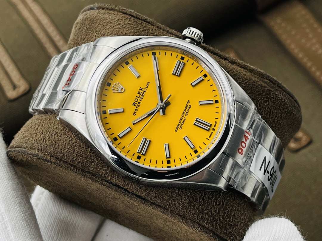 Rolex Oyster Perpetual Ice Blue Luminous 41 mm Watch – IW-0157 - Image 2