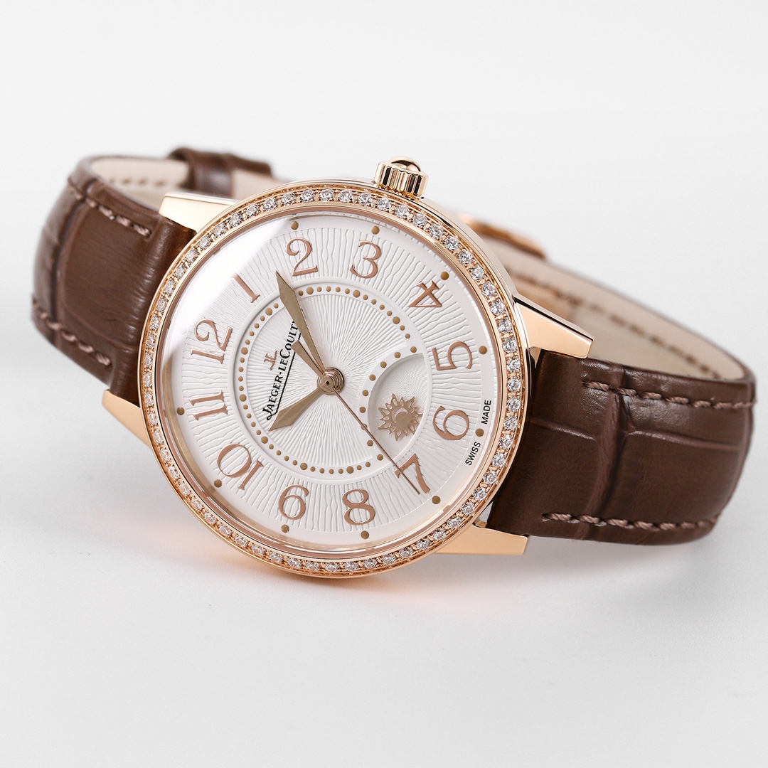 Jaeger-LeCoultre Classic Diamond-Set 34 mm Watch – IW-0543 - Image 2