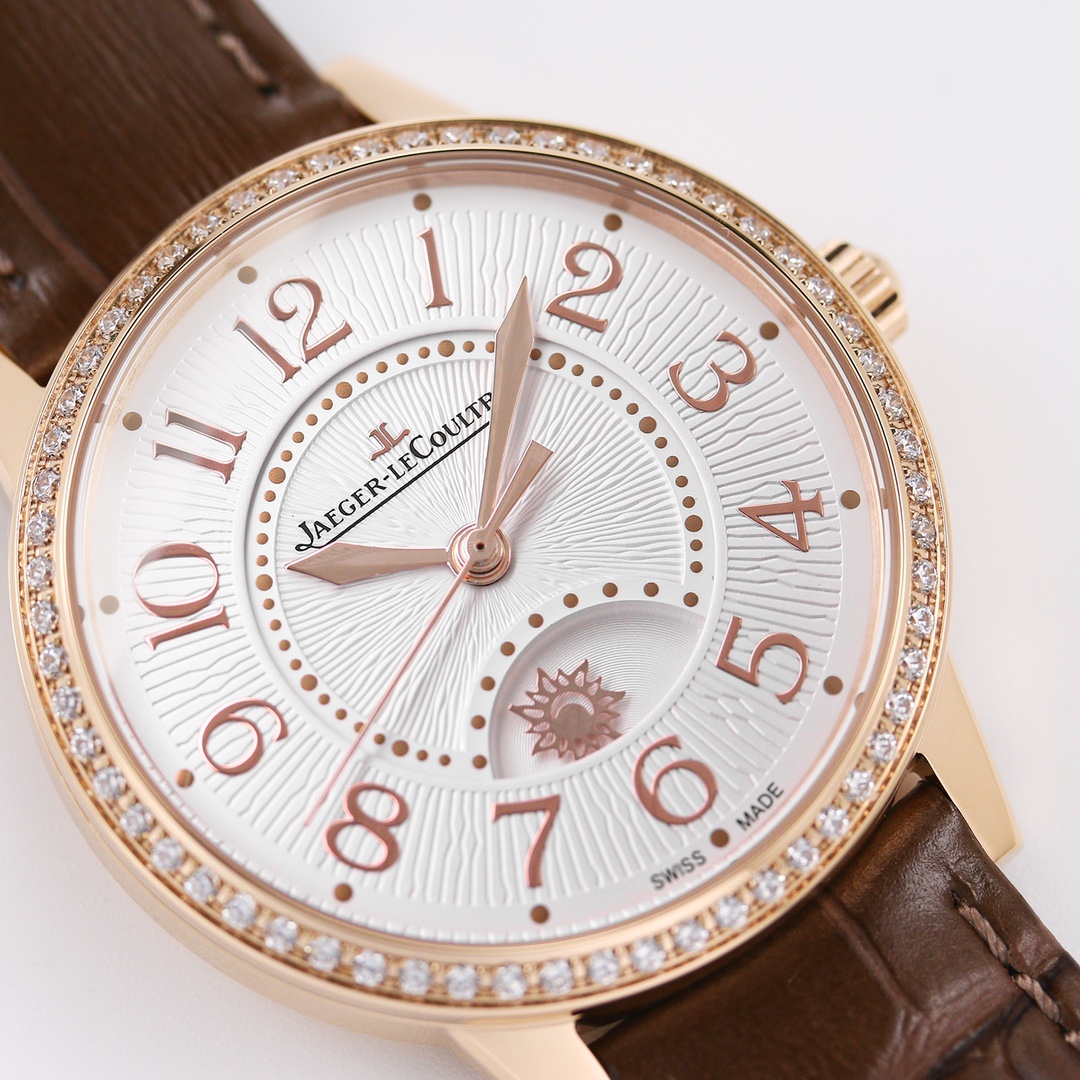 Jaeger-LeCoultre Classic Diamond-Set 34 mm Watch – IW-0543 - Image 5