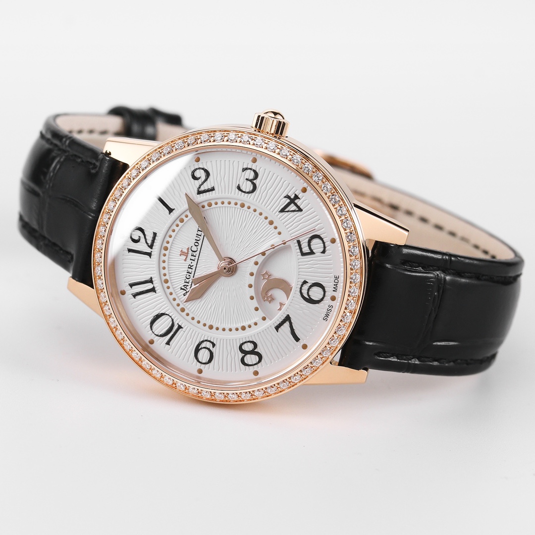 Jaeger-LeCoultre Classic Diamond-Set 34 mm Watch – IW-0542 - Image 2