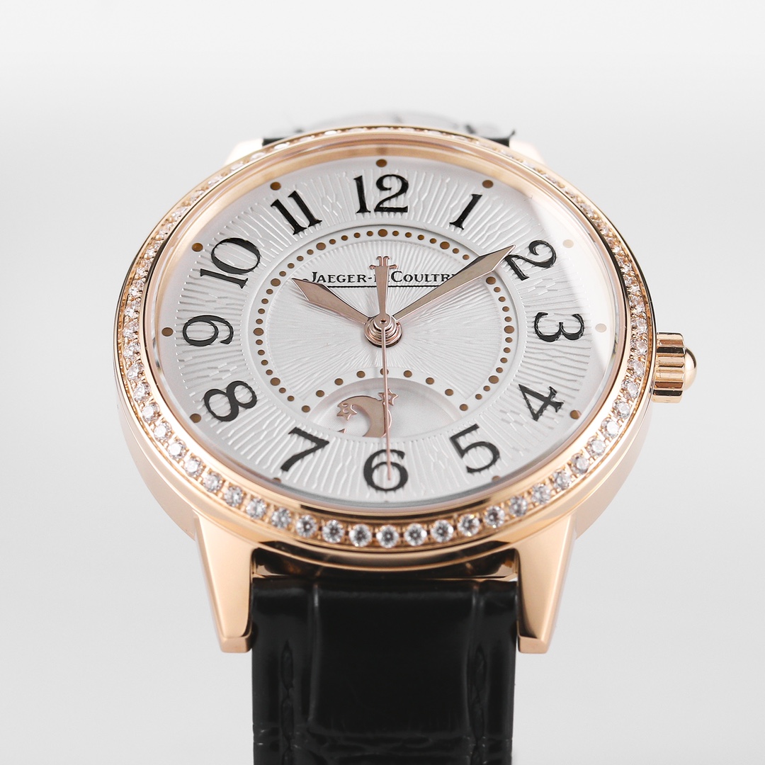 Jaeger-LeCoultre Classic Diamond-Set 34 mm Watch – IW-0542 - Image 3