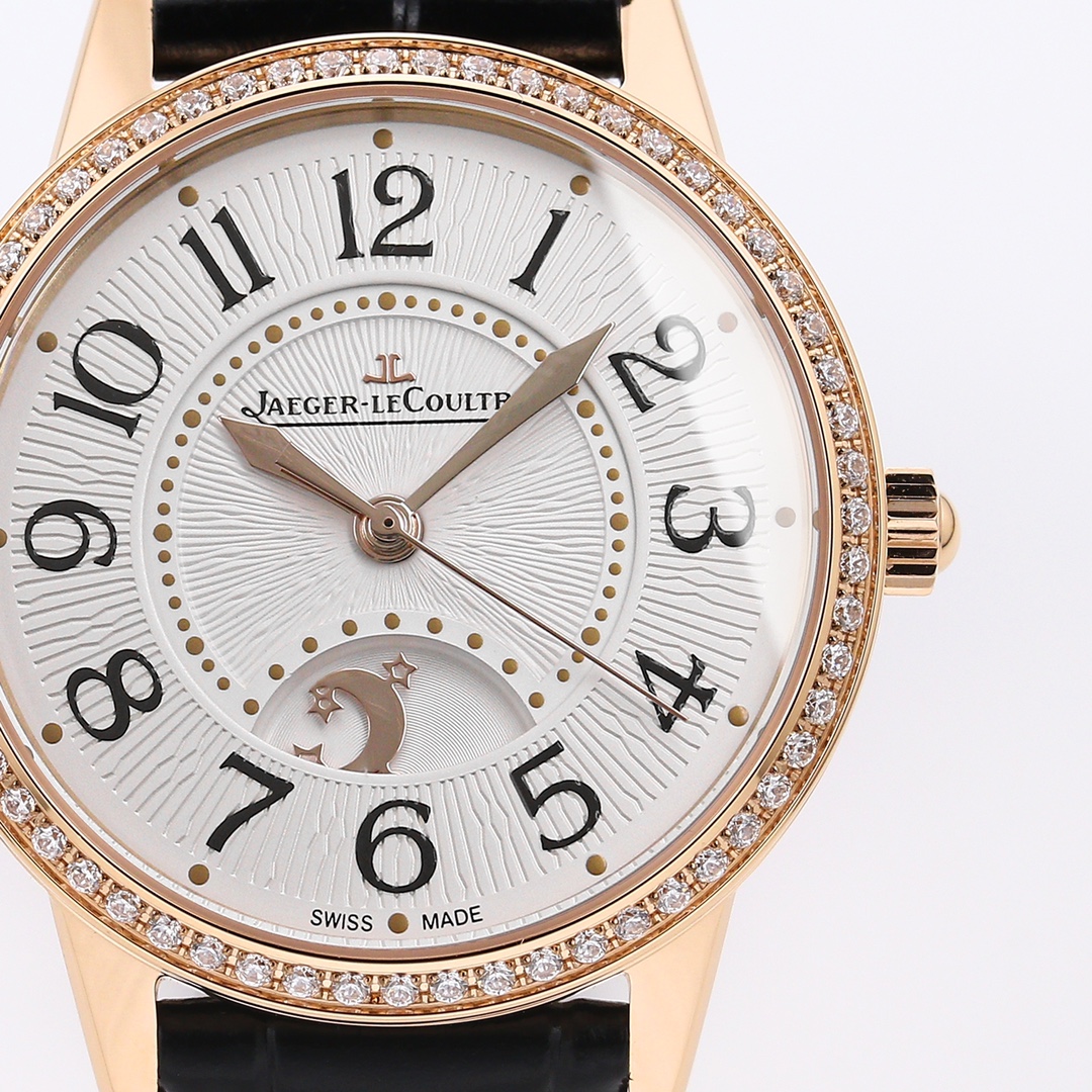 Jaeger-LeCoultre Classic Diamond-Set 34 mm Watch – IW-0542 - Image 6