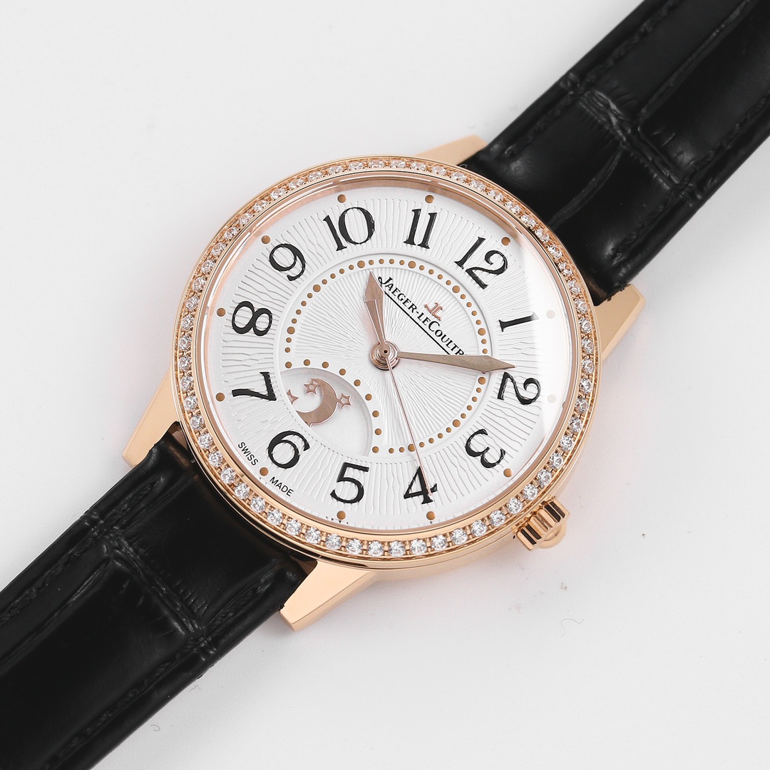 Jaeger-LeCoultre Classic Diamond-Set 34 mm Watch – IW-0542 - Image 4