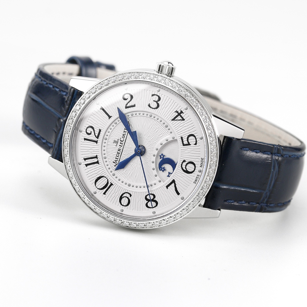 Jaeger-LeCoultre Classic Diamond-Set 34 mm Watch – IW-0541 - Image 2
