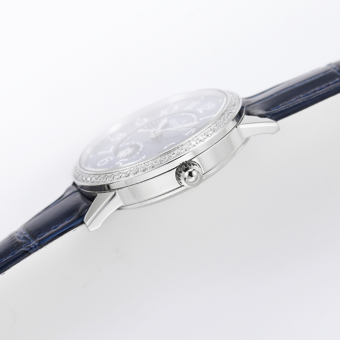 Jaeger-LeCoultre Classic Diamond-Set 34 mm Watch – IW-0539 - Image 7