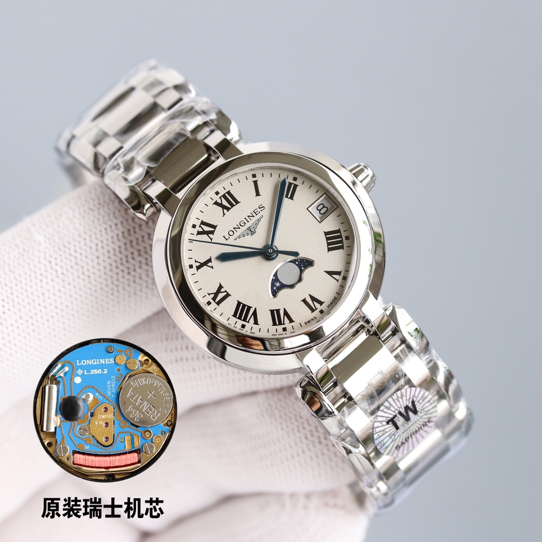 Longines Classic Moonphase 30.5 mm Watch – IW-0816 - Image 2