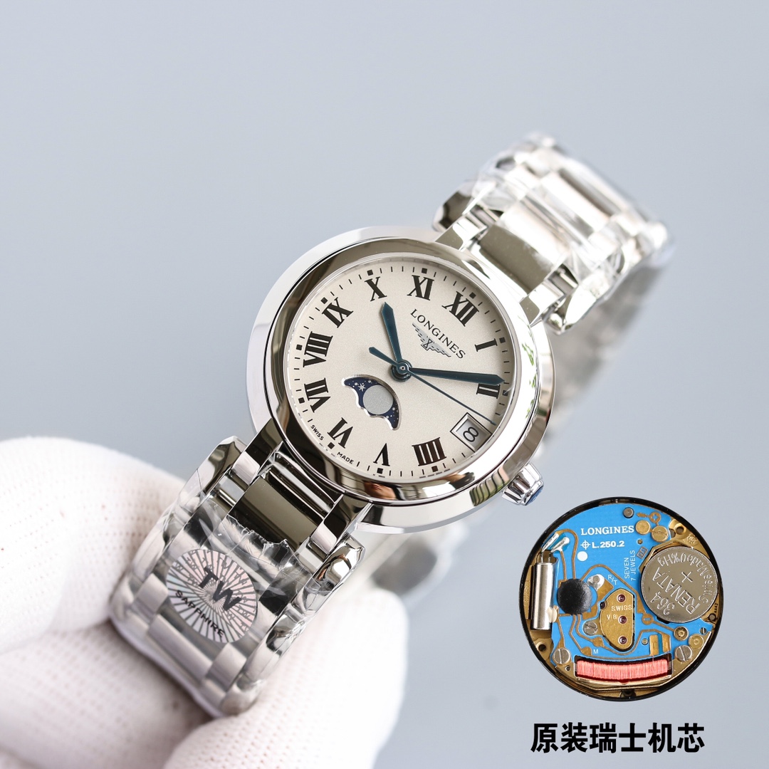 Longines Classic Moonphase 30.5 mm Watch – IW-0816 - Image 3