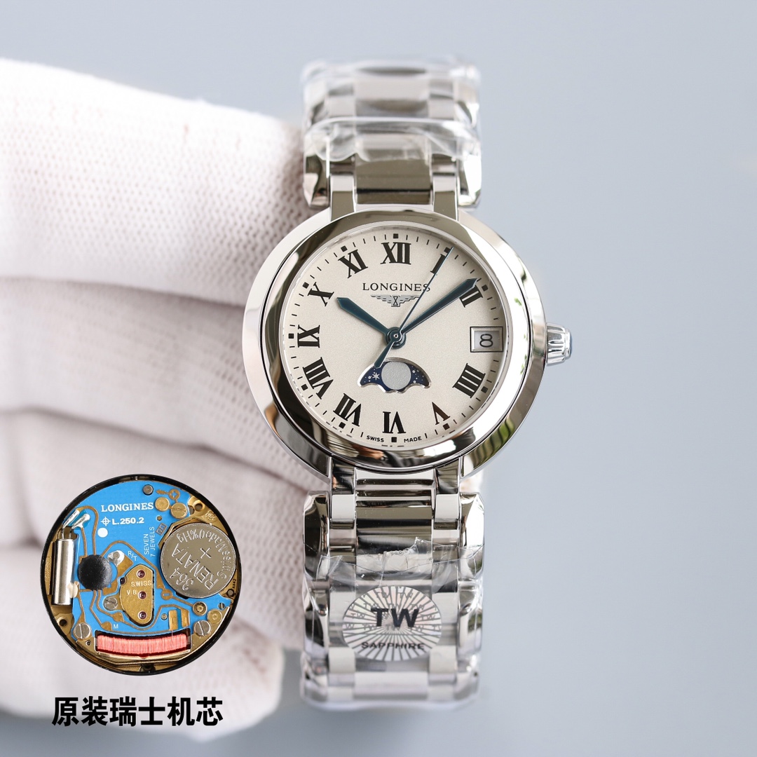 Longines Classic Moonphase 30.5 mm Watch – IW-0816 - Image 6