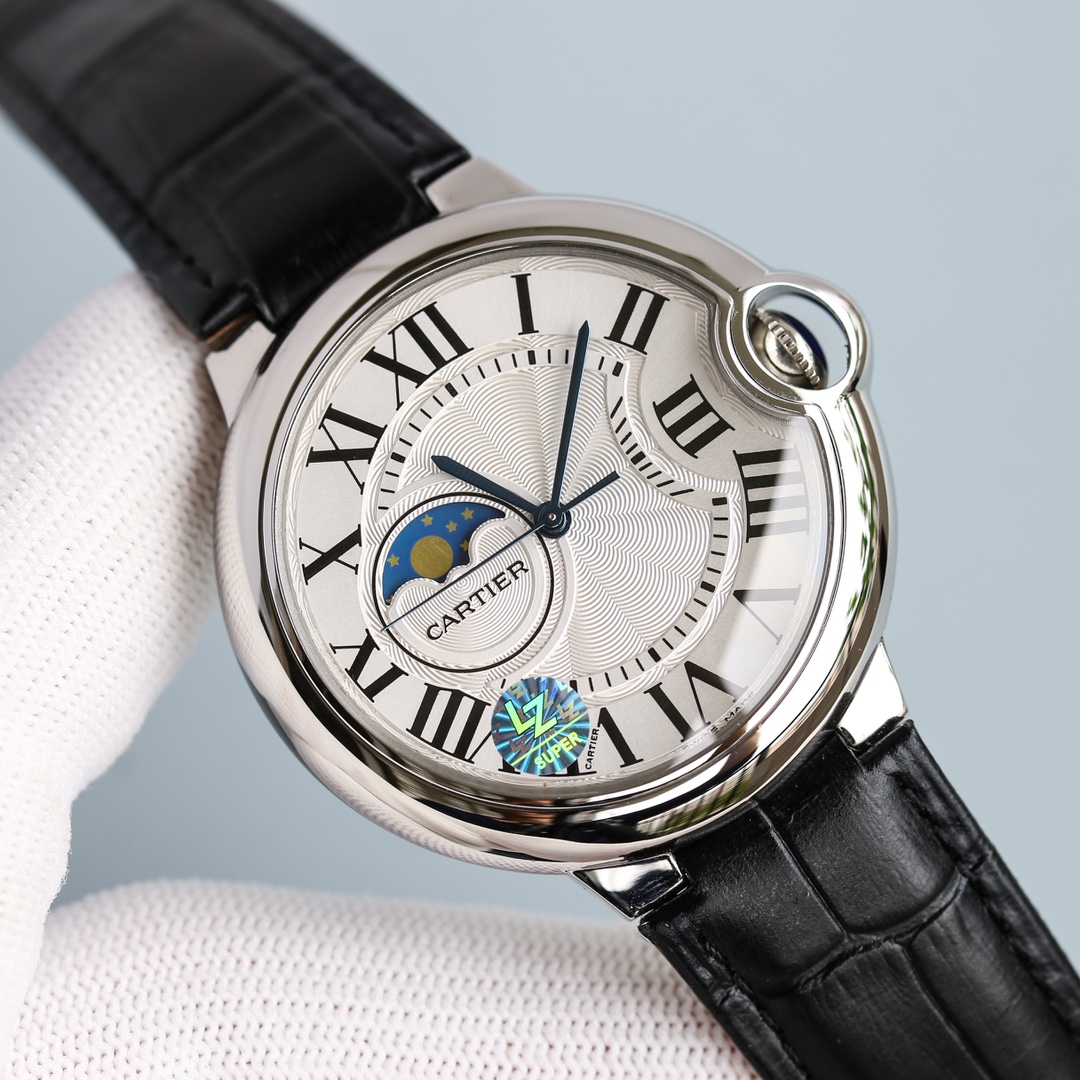 Cartier Ballon Bleu Moonphase 42 mm Watch – IW-1906 - Image 5