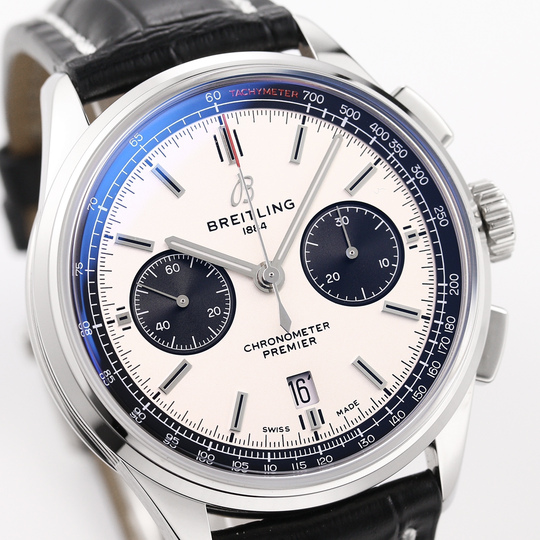 Breitling Classic Chronograph 42 mm Watch – IW-2235 - Image 4