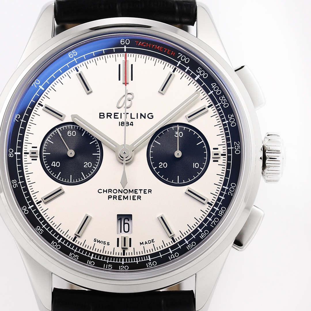 Breitling Classic Chronograph 42 mm Watch – IW-2235 - Image 6