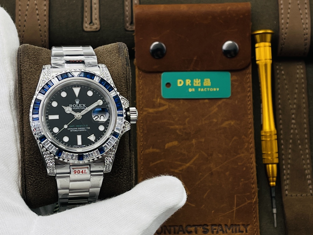 Rolex GMT-Master II Diamond-Set 40 mm Watch – IW-0166