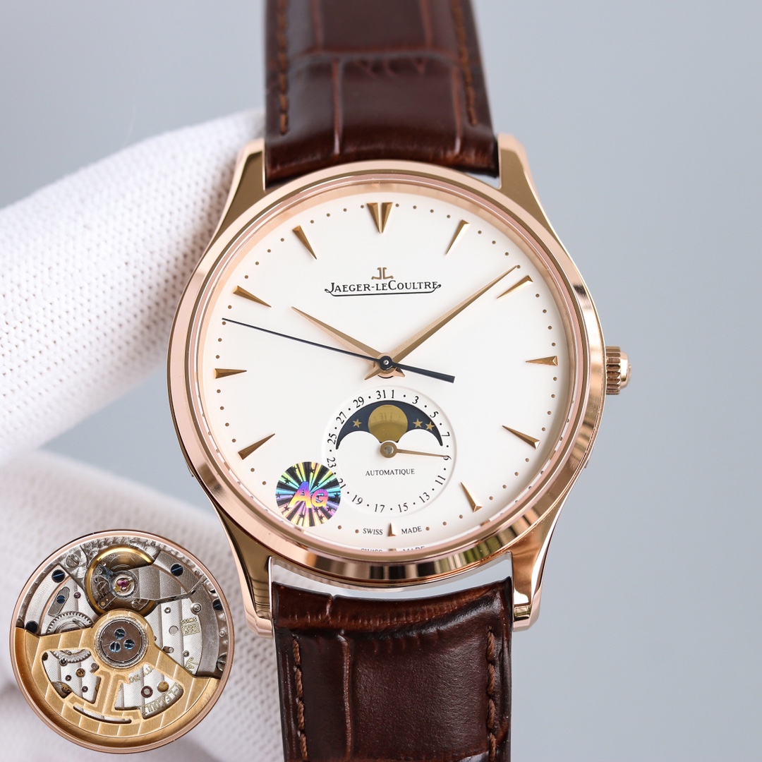 Jaeger-LeCoultre Master Control Moonphase 39 mm Watch – IW-0548 - Image 2