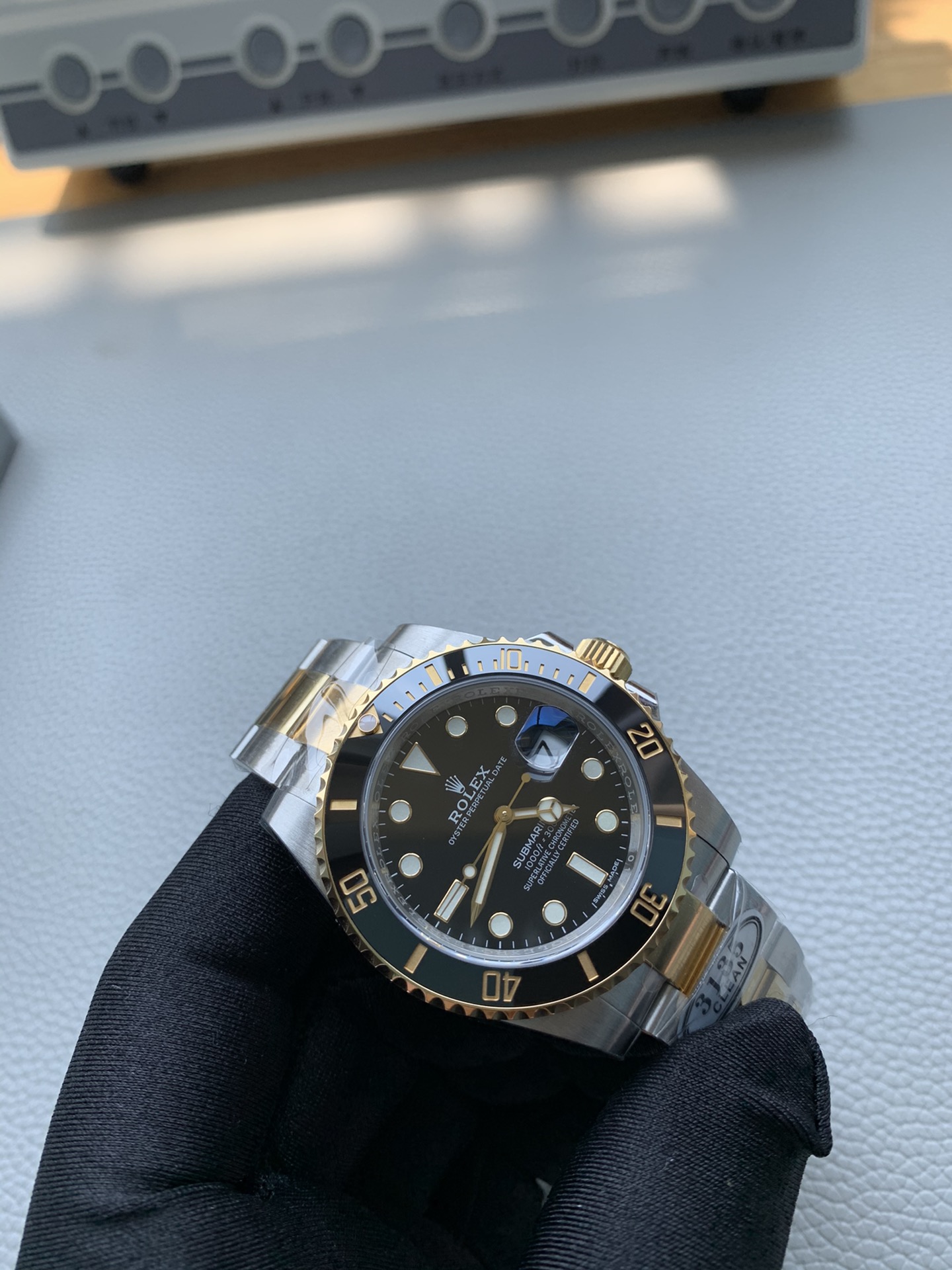 Black Submariner Watch – IW-3022 - Image 2