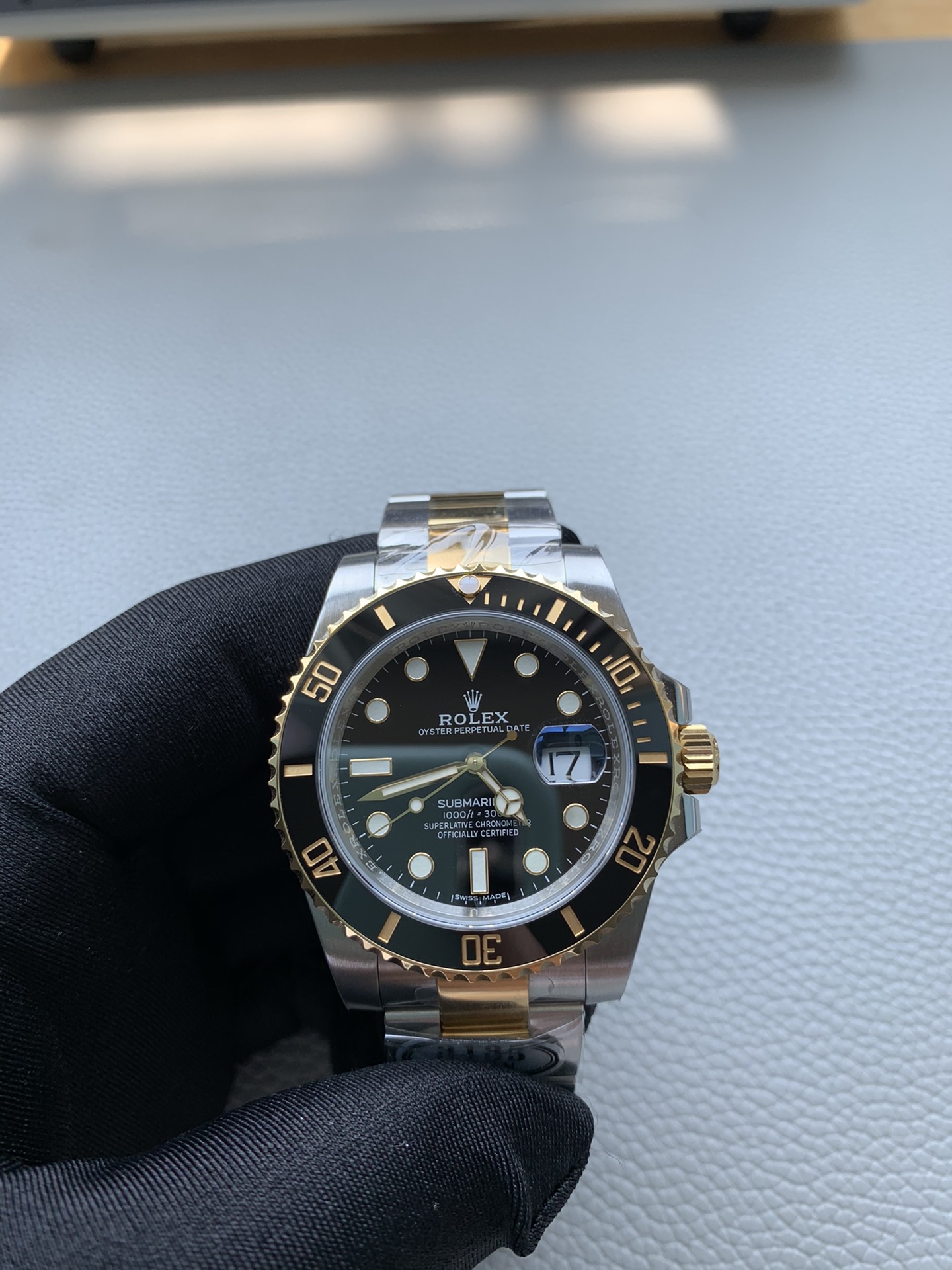Black Submariner Watch – IW-3022