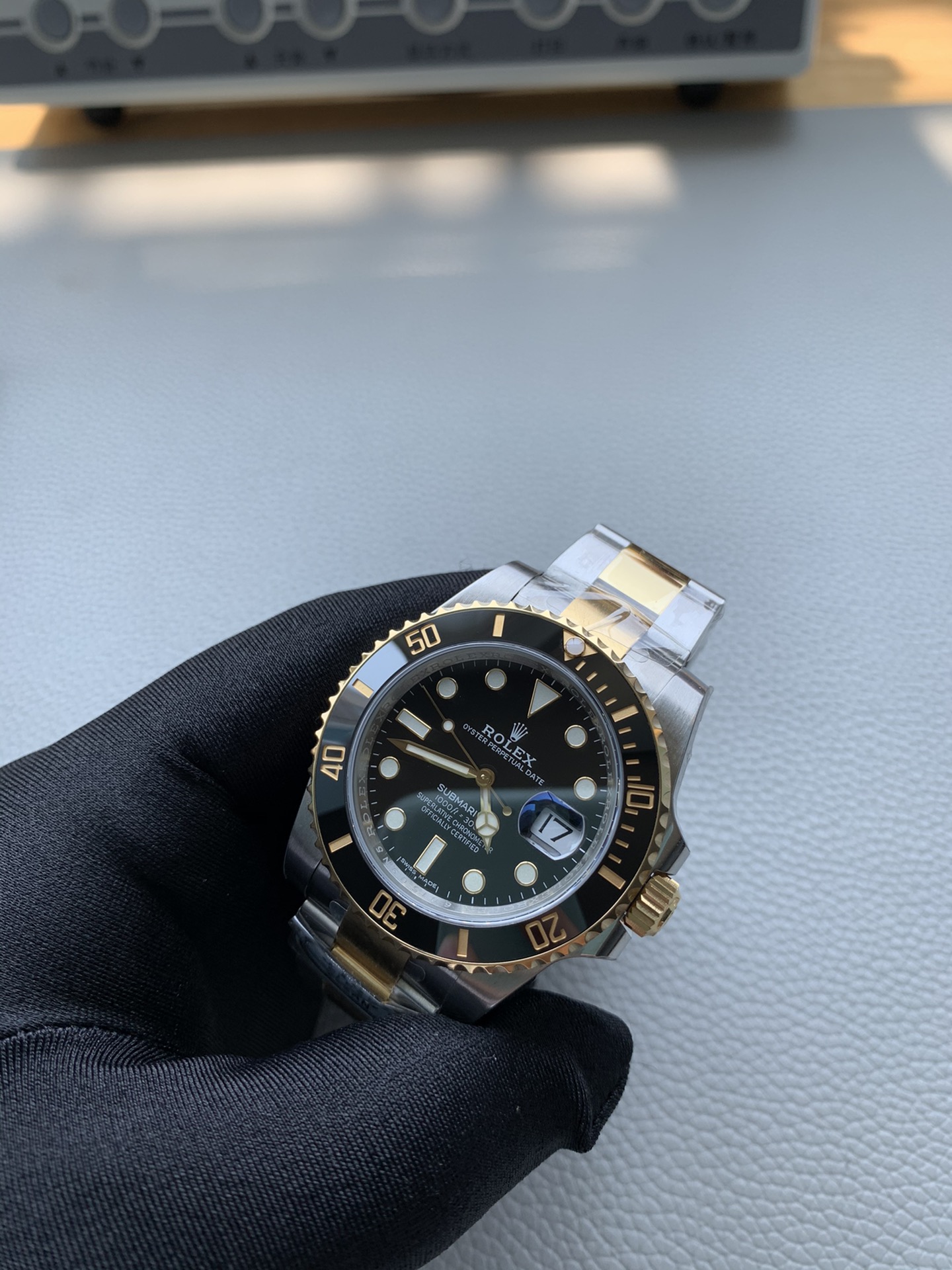 Black Submariner Watch – IW-3022 - Image 3