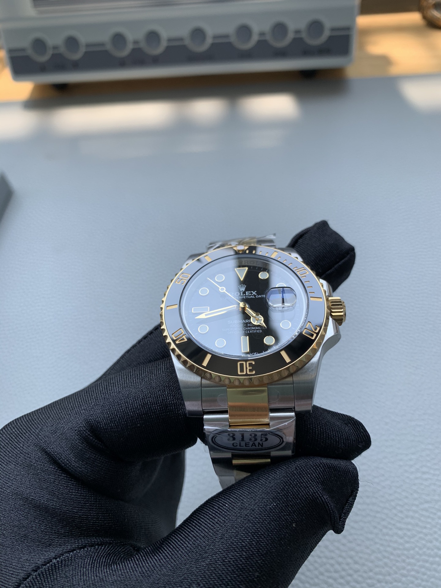 Black Submariner Watch – IW-3022 - Image 4