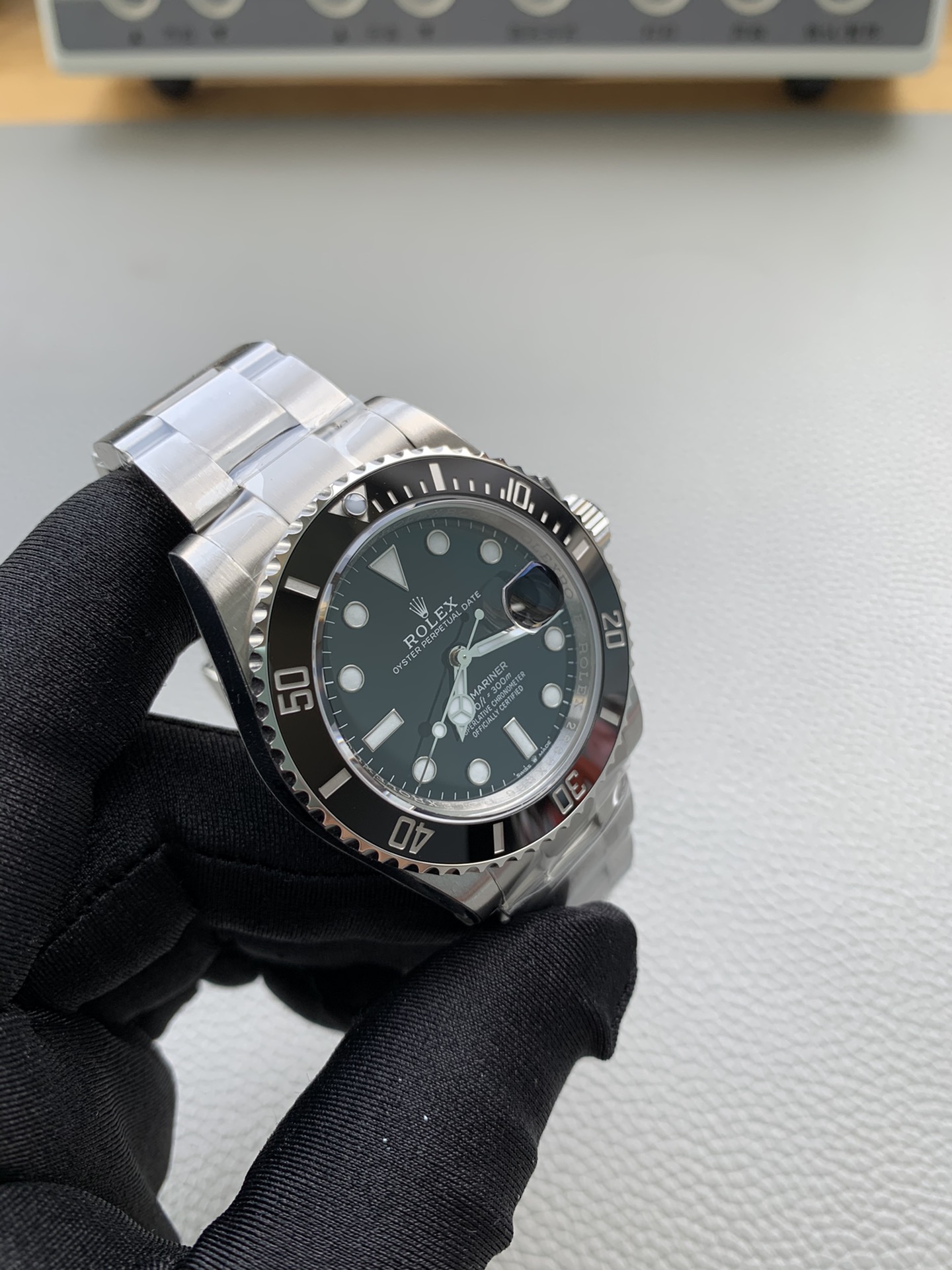 Black Submariner Watch – IW-3021 - Image 2