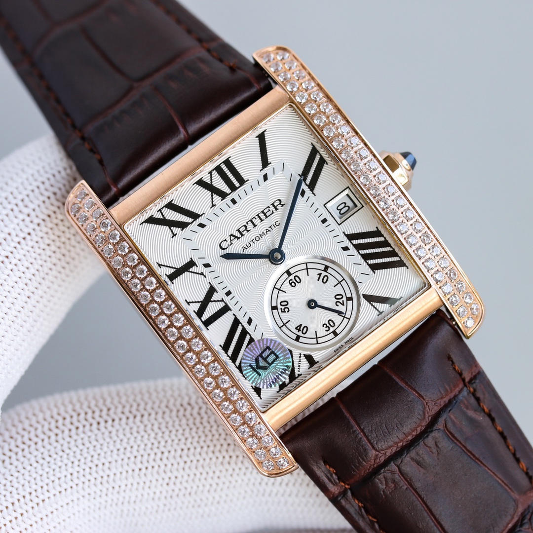 Cartier Tank 34 mm Watch – IW-1960 - Image 4