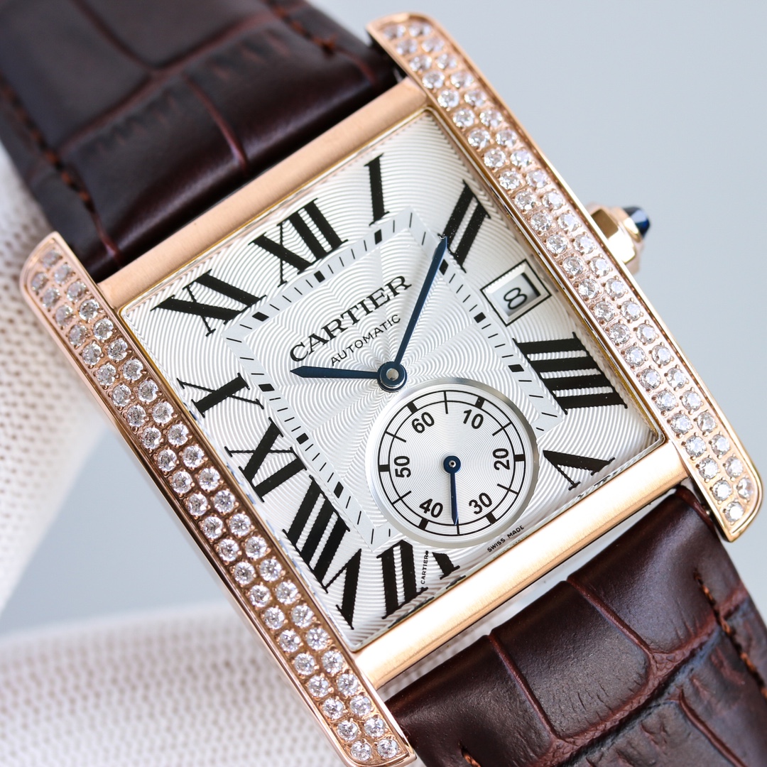 Cartier Tank 34 mm Watch – IW-1960 - Image 6