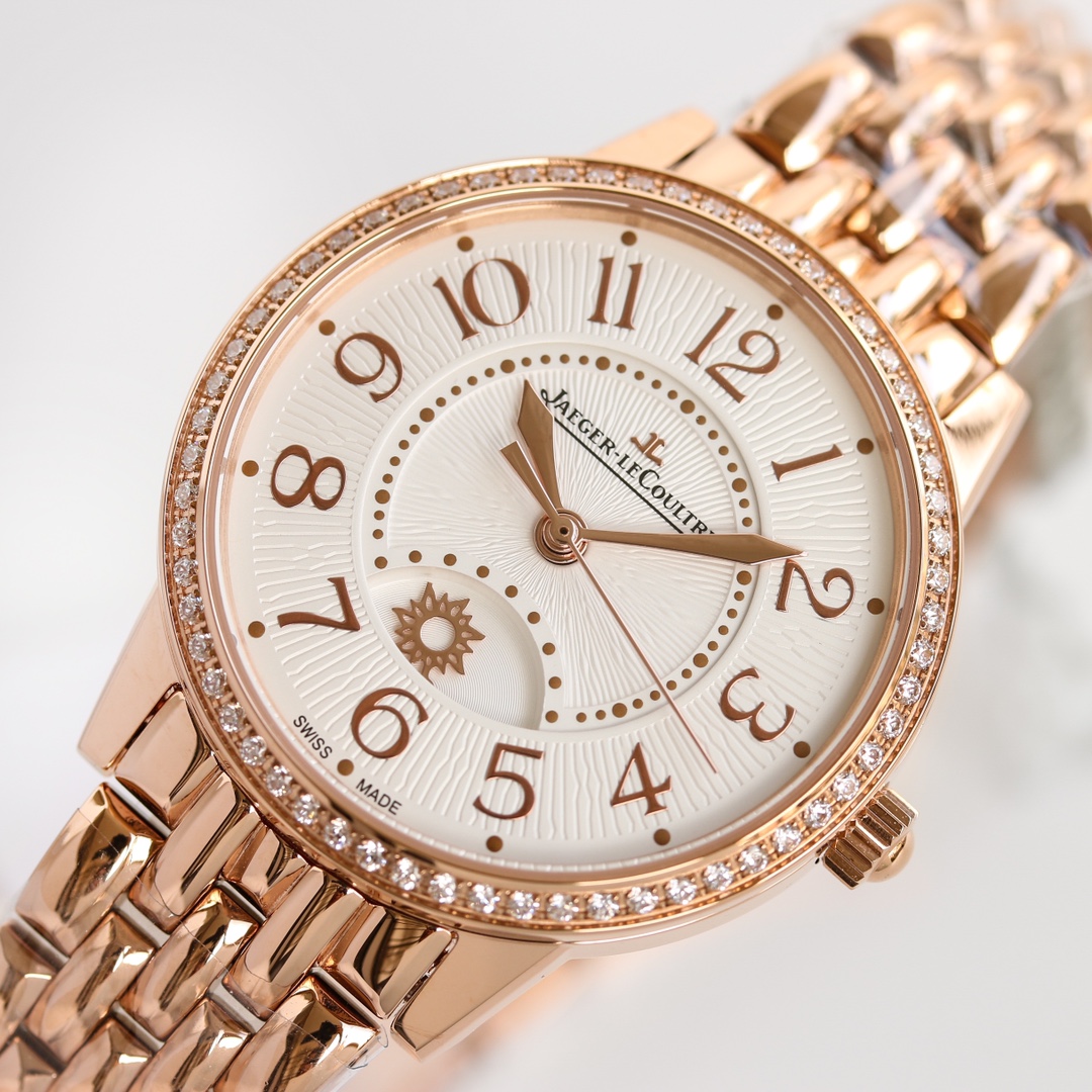 Jaeger-LeCoultre Classic Diamond-Set 34 mm Watch – IW-0538 - Image 2