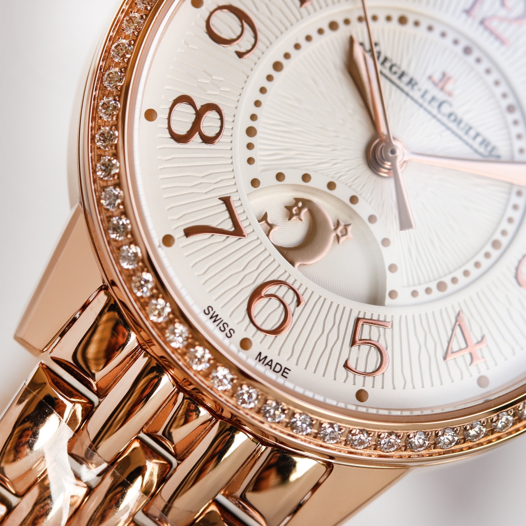 Jaeger-LeCoultre Classic Diamond-Set 34 mm Watch – IW-0538 - Image 4