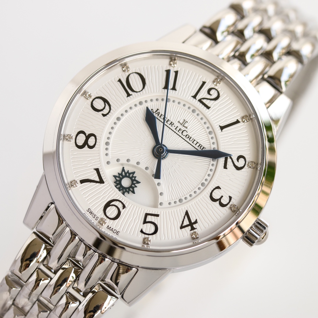 Jaeger-LeCoultre Classic Diamond-Set 34 mm Watch – IW-0536 - Image 2