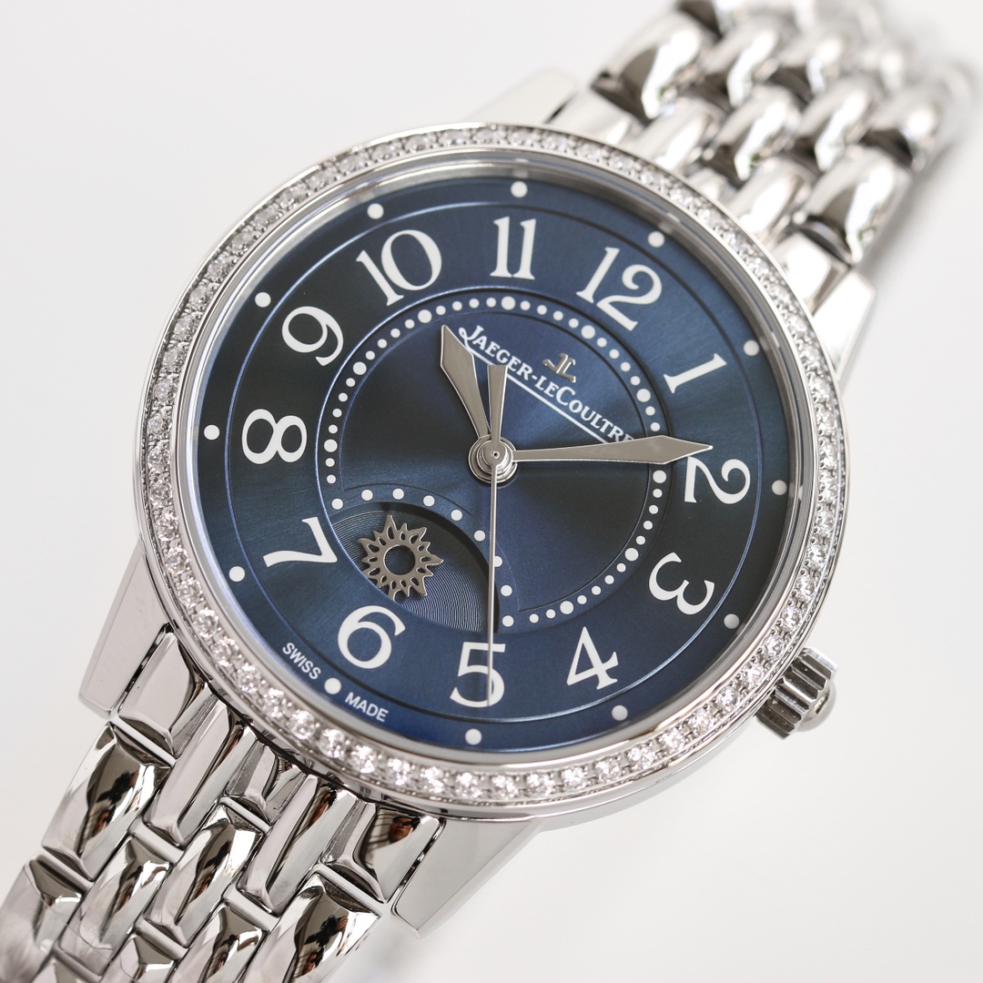 Jaeger-LeCoultre Classic Diamond-Set 34 mm Watch – IW-0537 - Image 3