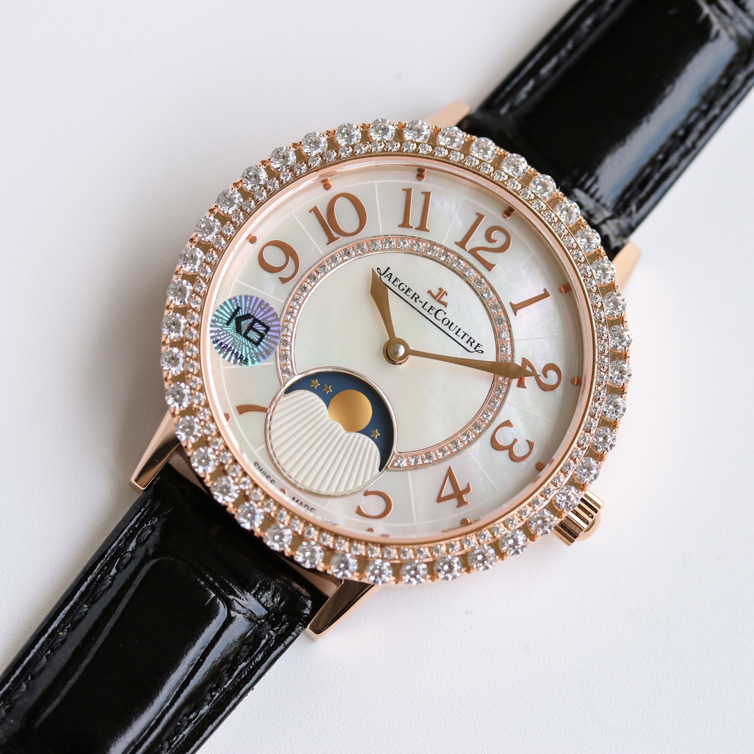 Jaeger-LeCoultre Classic Moonphase 34 mm Watch – IW-0554 - Image 4