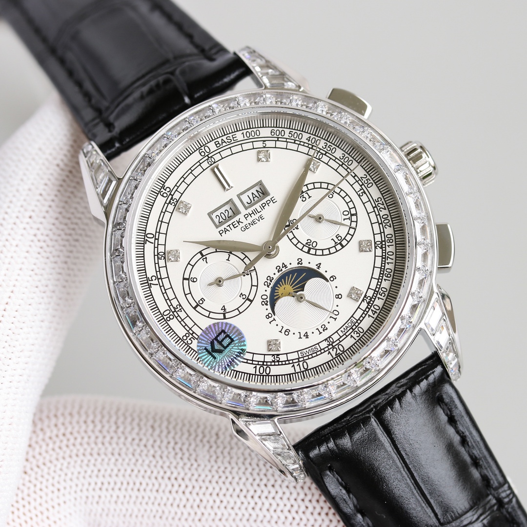 Classic Chronograph 41 mm Watch – IW-2748 - Image 4