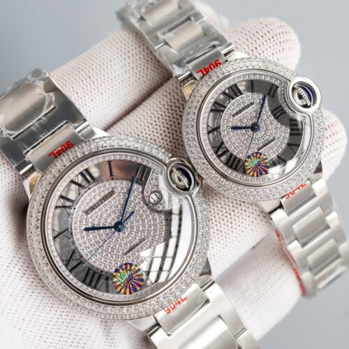 Cartier Ballon Bleu Diamond-Set 42 mm Watch – IW-2009