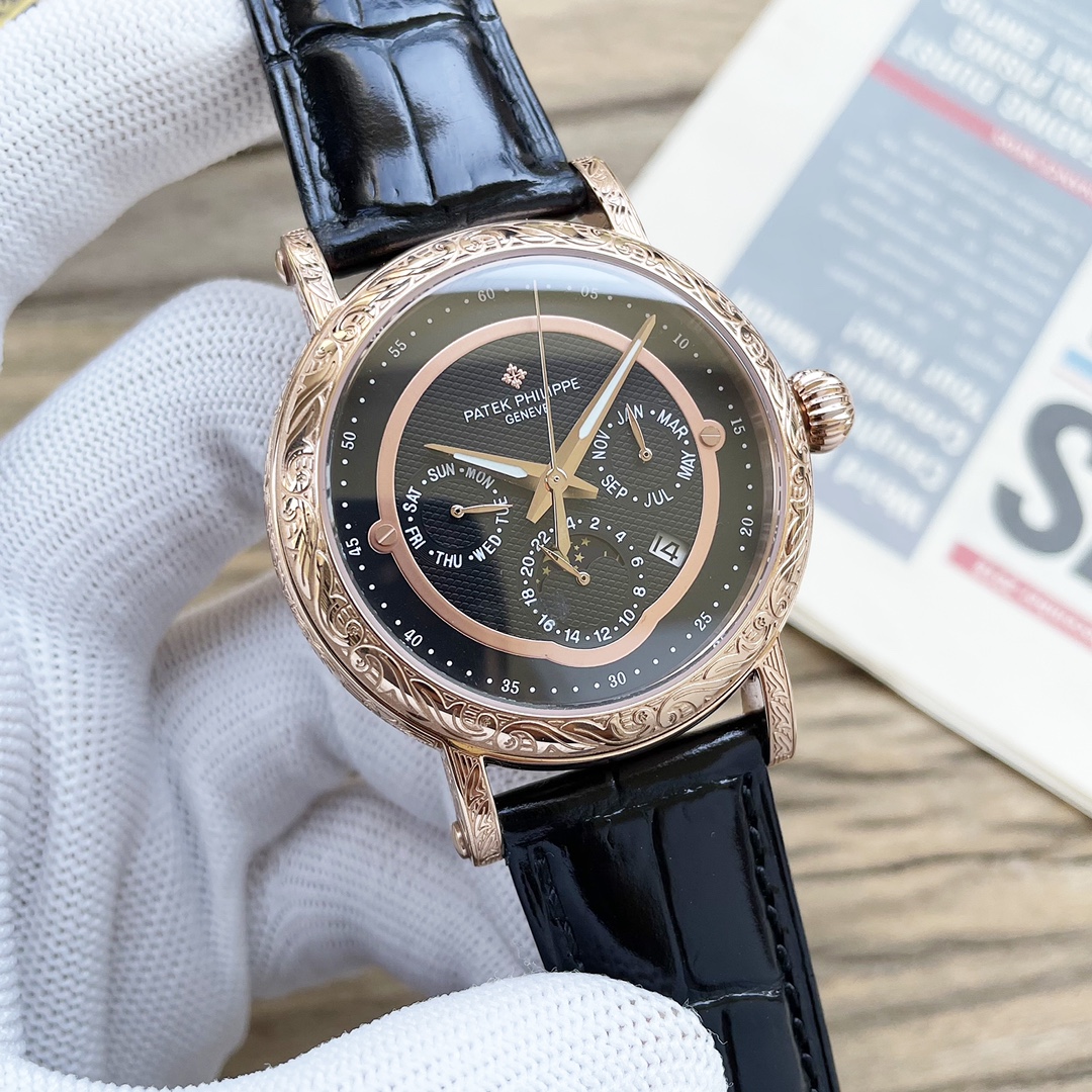 Patek Philippe Classic Moonphase 41 mm Watch – IW-2749 - Image 5