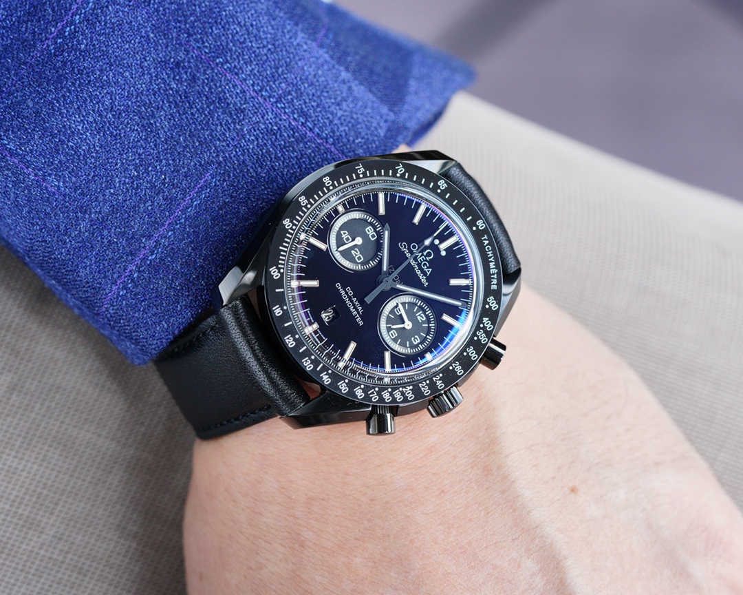 Omega Speedmaster Black Dial Chronograph Watch – IW-1561 - Image 3